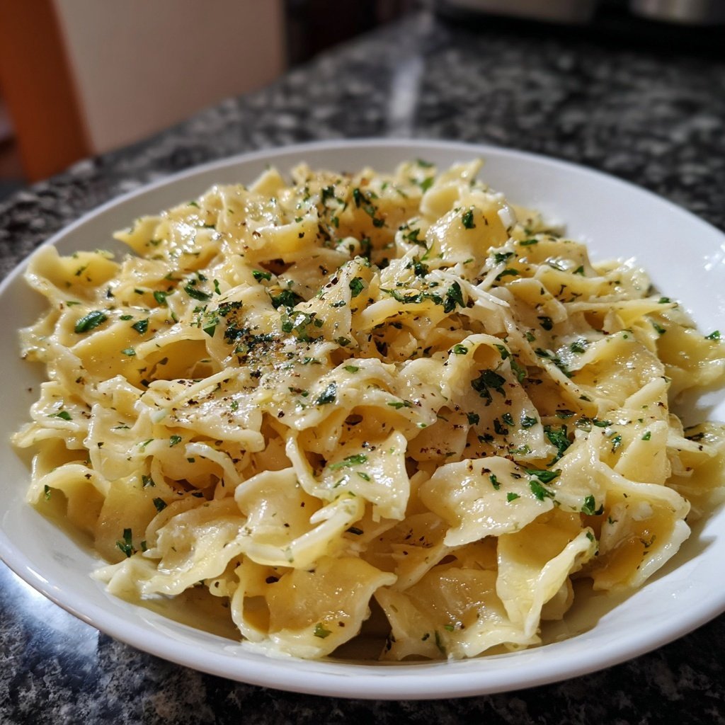 Schnell & Einfach 15-Minuten Knoblauchpasta