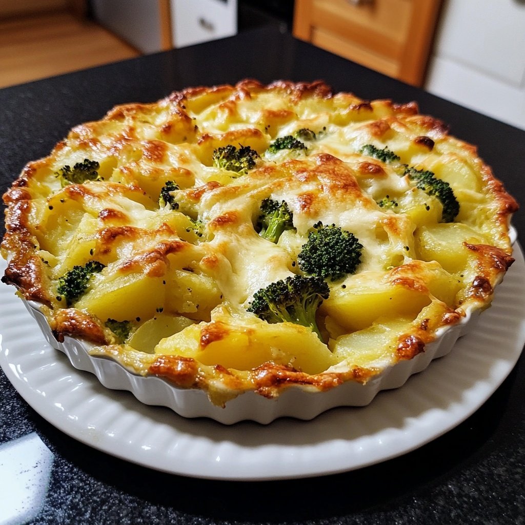 Kartoffel Brokkoli Auflauf