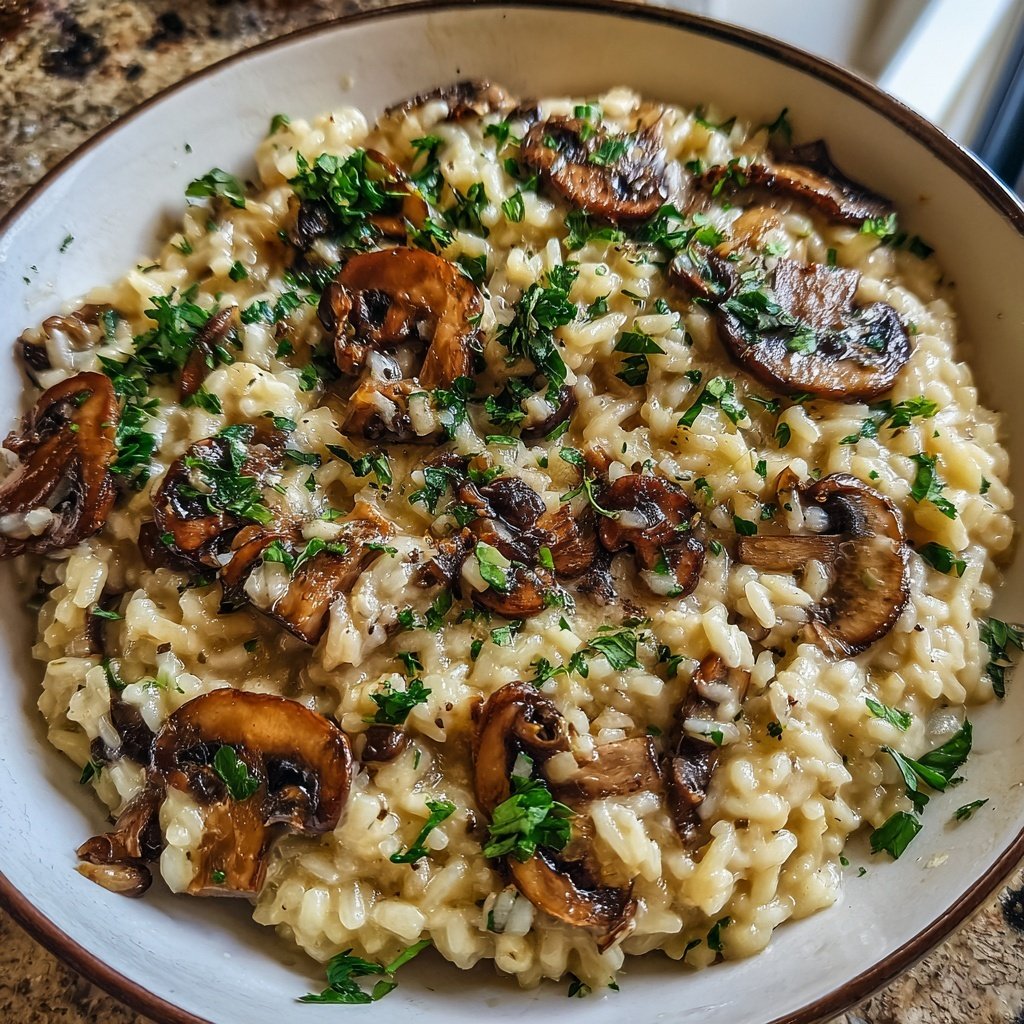 Risotto mit Champignons