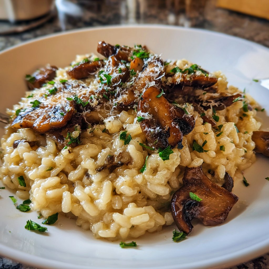 Risotto mit Champignons