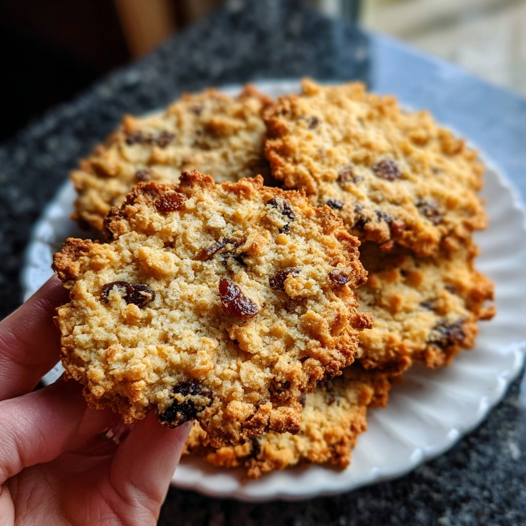 Haferflocken-Kekse mit Zimt