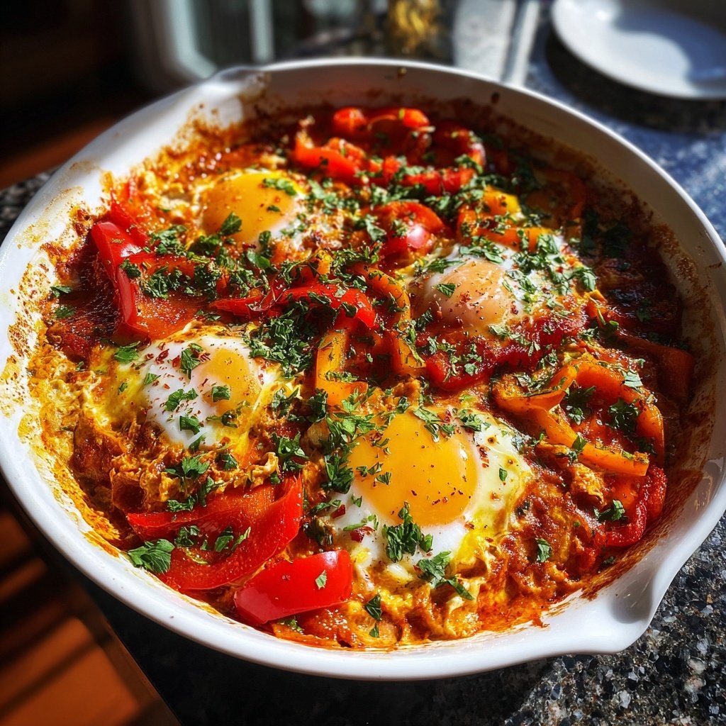 Shakshuka mit Paprika